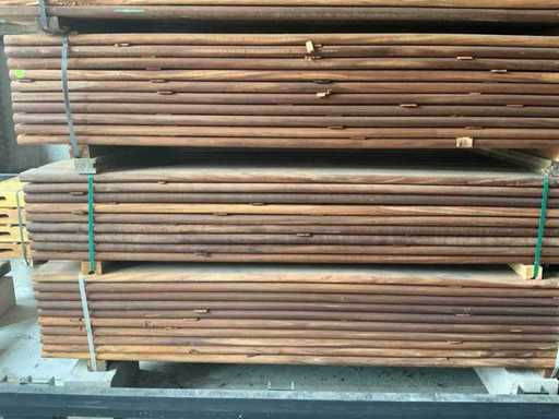 Geschaafde Okan plank (90x)