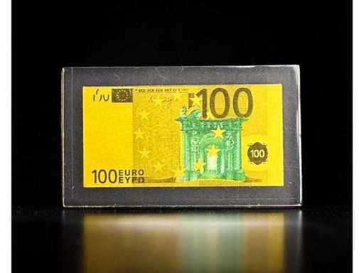 1/500 oz Goldbarren 100 Euro Banknote Serie 1 Feingold 999 mit Zertifikat Gratis EU-Versand
