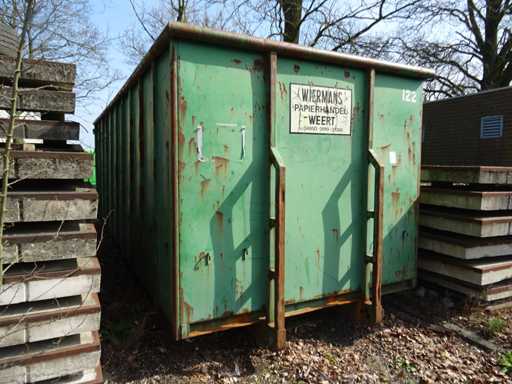 Kabel open afzetcontainer