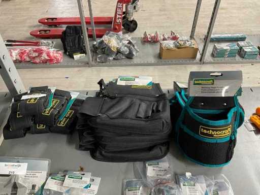 Sacoche ceinture à outils Technocraft (8x)