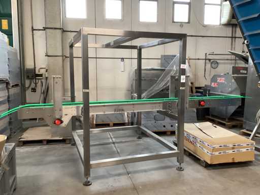 Bandtransportband met frame