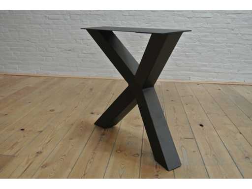 Metalen X poot (knik)