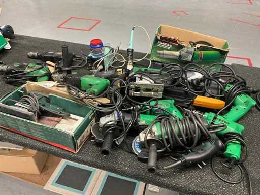 Batch of power tools