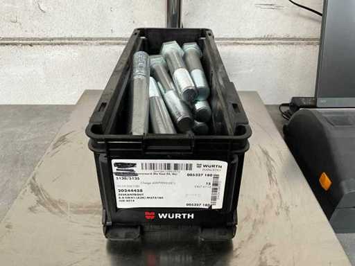 Würth 15.57 kg Zeskant tapbout M27x180 in stapelbare bak
