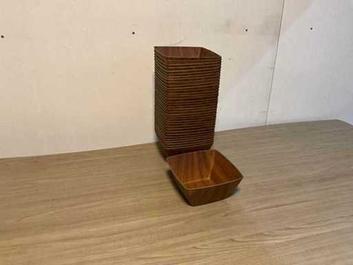 CoK Houten dessertkommen (36x)