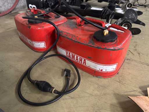Yamaha - 12 liter - brandstoftank - Buitenboordmotor (2x)