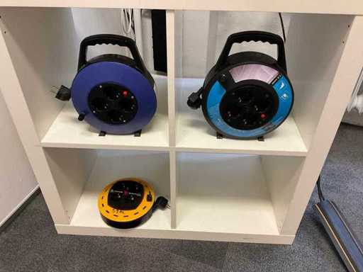 Batch of cable reels, 4 pieces