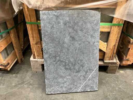 Vietnamese bluestone Roman bond Natural stone garden tile