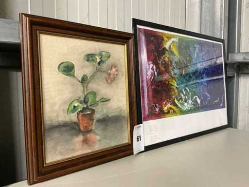 Dekoracja ścian (2x)