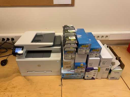 Hp - Color Laserjet pro - Printer met lamineerapparaat