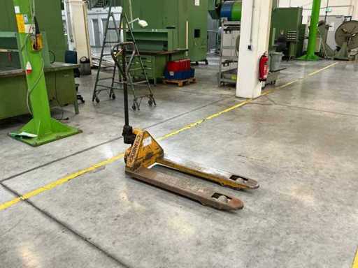 Camion à palette hydraulique manuel STEINBOCK WH20/54/112 1985