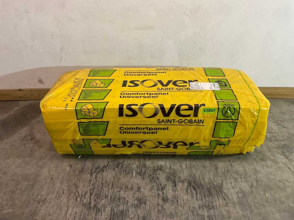 Isover - Comfortpanel - Placă de vată de sticlă Rd = 2,00 - Izolație pe pachet de 6 coli (10x)