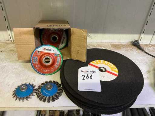 Série de meules à meuler