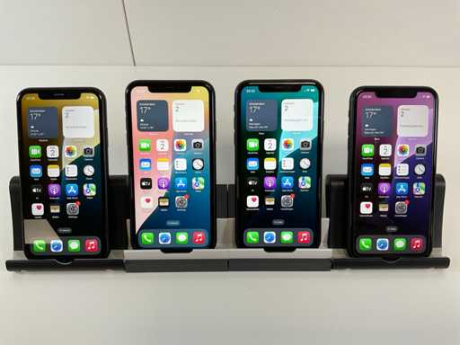 Apple iPhone XR - 64 GB - Black (4x)