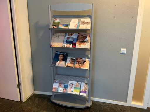 Verrijdbaar presentatie rek