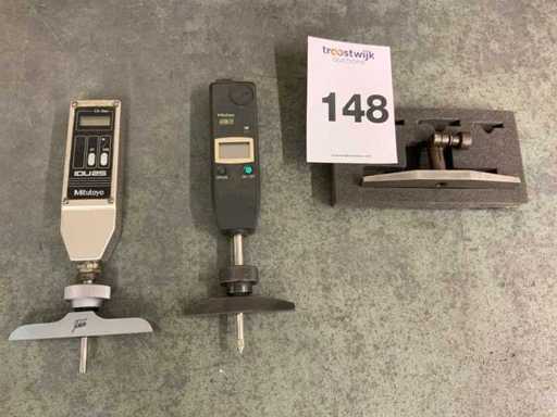 Mitutoyo 575-121 /ID-U1025 Manometru cu cadran de adâncime (2x)