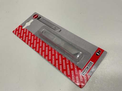 48 x Vervangmesjes; 10 stuks per doosje;  voor afbreekmes 9 mm