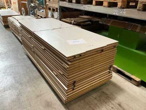 23 piastre Gilnhammer G40 lunghezza 2500mm vedi descrizione // parzialmente buono su un lato