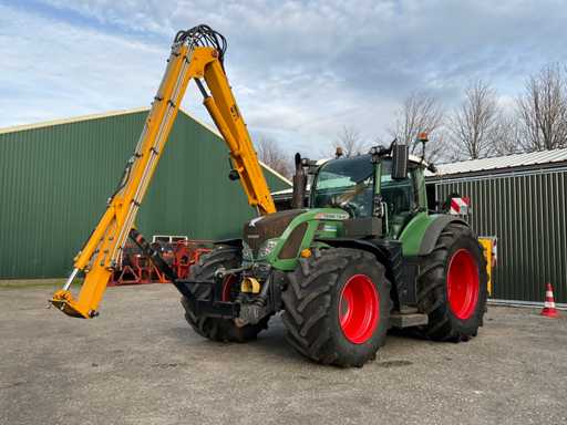2015 Fendt 716 Maaiarm combinatie