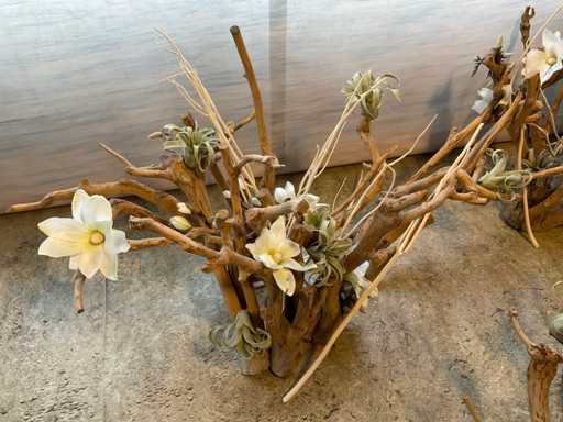 Œuvre d’art décorative « Magnolia » (5x)