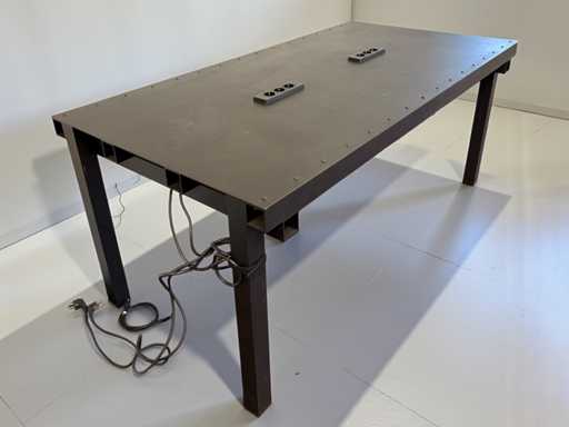 Industriële vergadertafel - 180 cm