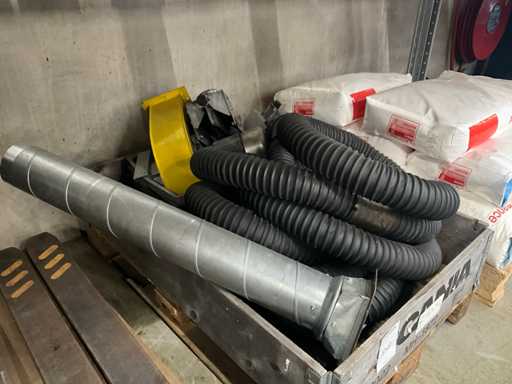 Parti del sistema di estrazione fumi per saldatura