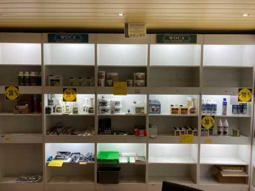 Restpartij onderhoudsproducten