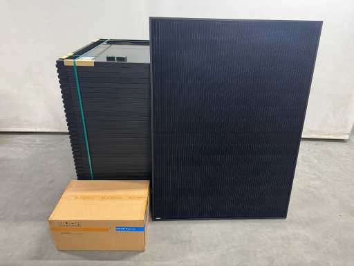 Sonnenstromfabrik - set van 30 zonnepanelen (350 wp) met Sungrow 10.0k omvormer