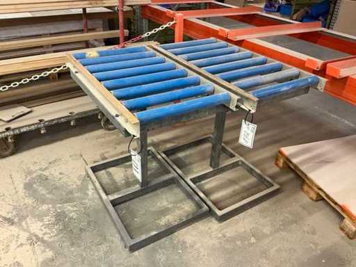 Lotto con nastro trasportatore a rulli (2x)