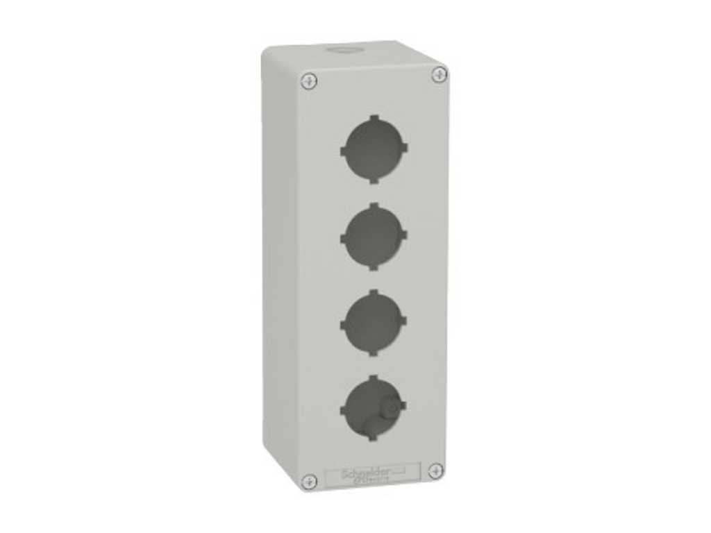 Schneider Electric - XAPD4604 - Empty pushbutton box (3x)