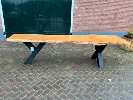 Mobilier Silvijn Masă cu trunchi de copac