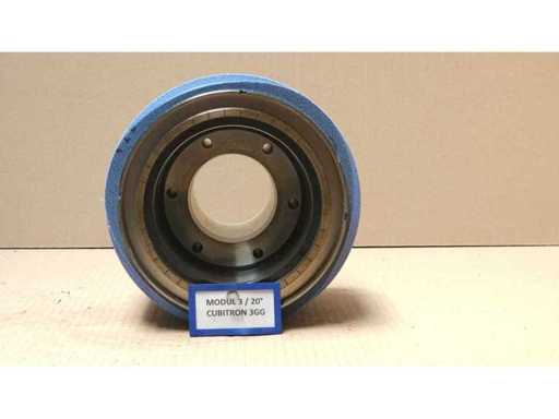 Reishauer RZ 400 / 800 / 1000 - Module 3 EW 20° 3GG Cubitron - Draagflens inclusief slijpschijfflens