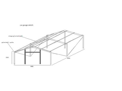 EMANUEL - Metal garage