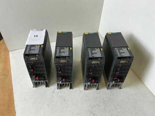 Siemens Sinamics G120C DP Frequency Converter (4x)