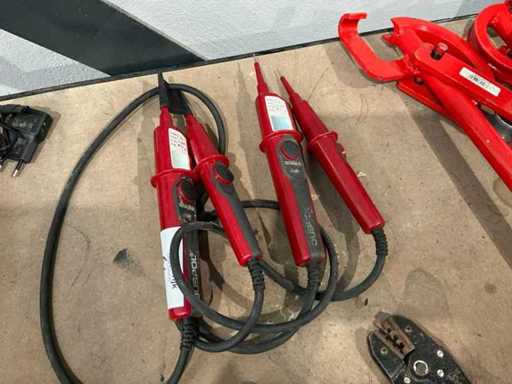 Cyfrowy dwubiegunowy tester napięcia Benning Duspol (2x)