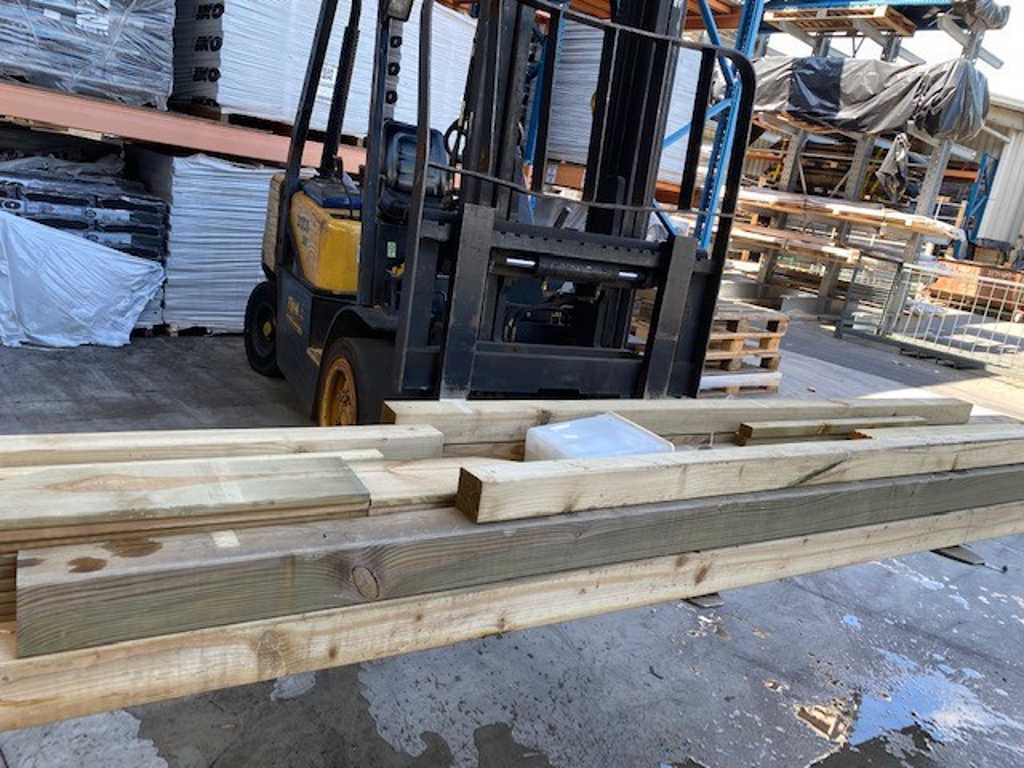 Drukgeimpregneerd timmerhout (schommel)