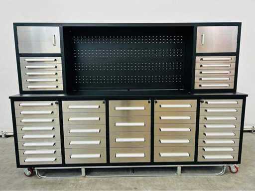 RTE - 7398 - Bancă de lucru pentru garaj 2850x670x1890mm