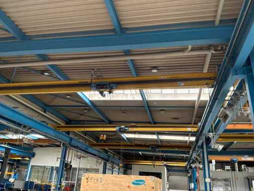 1999 DEMAG 5 T0 VERRICELLO A FUNE METALLICA EKDH 212 H16 Gru aerea