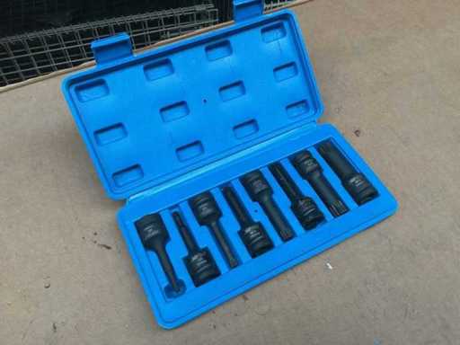 Zestaw gniazd bitów z rozpustkami XP Tools DS08SM
