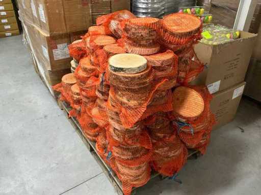 Lot de discuri de mesteacăn aprox. Ø19cm/3cm (30x)