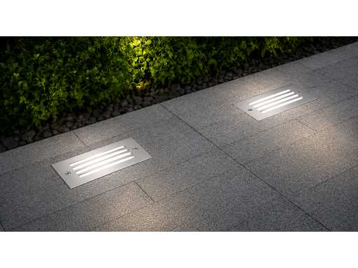 6 x LED Stair Lighting 3W - 6400K Cold White - IP54 - OLTU