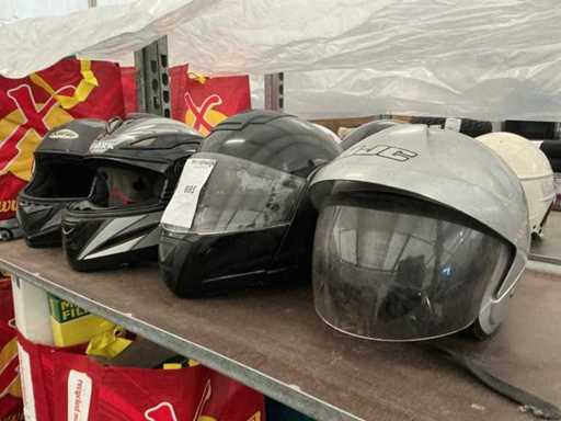 Casco da motocicletta usato (4x)