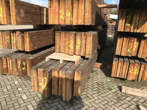 Wooden trusses 13.5x55x1210cm (6x)