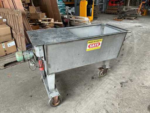 Lave-seaux en acier inoxydable sûr 