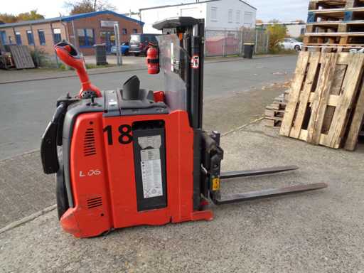 LINDE L06 Deichselstapler mit Plattform, Linde-L06