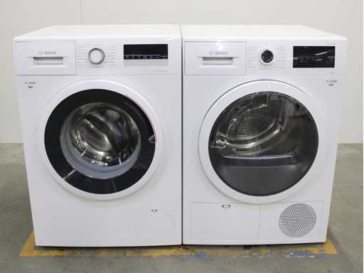 Bosch Serie|4 EcoSilence Drive Wasmachine & Bosch Serie|4 Wasdroger