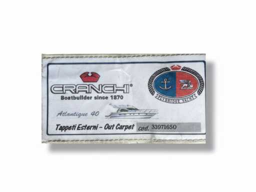 Cranchi Atlantique 40 Moquette marine antidérapante durable pour cockpit - 33971650