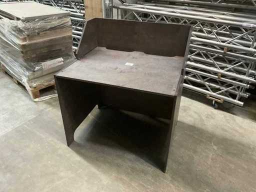 #646# FOH Technikpult zusammenklappbar / für Ton-Mischpult oder Licht-Mischpult / ideale Lösung für FOH wenn er gut aussehen muss