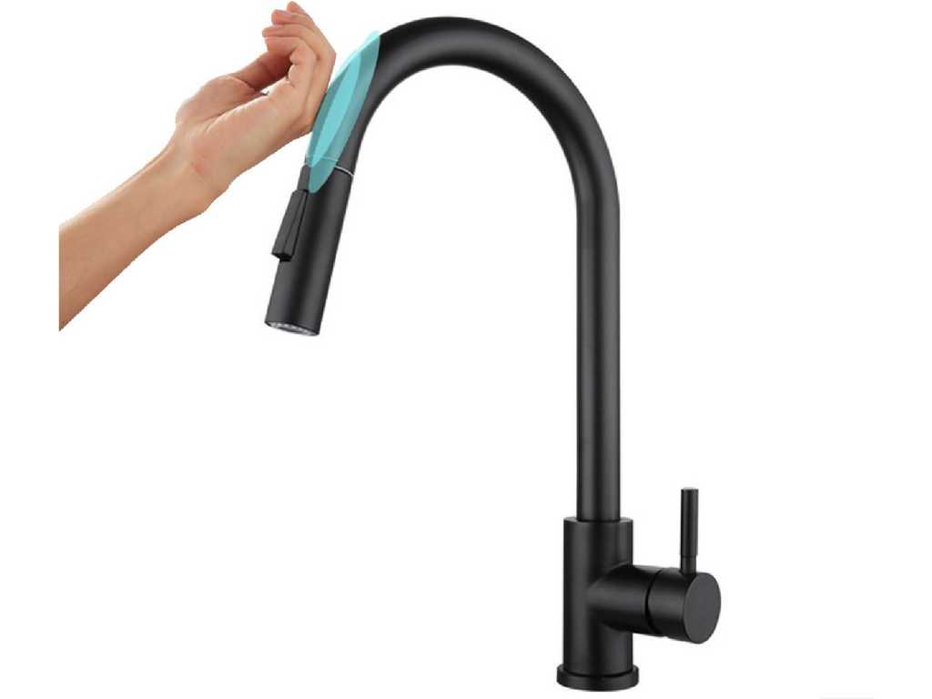 Kitchen faucet 88117 black with touch control 