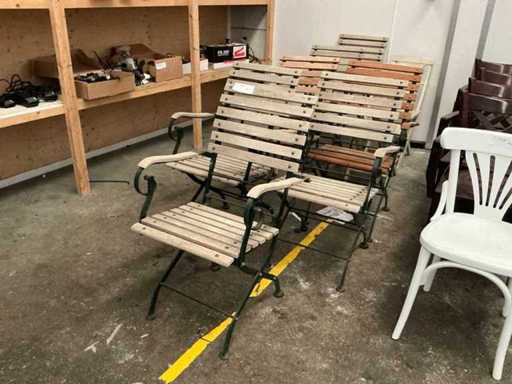 Chaise de terrasse (9x)